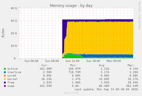 Memory usage