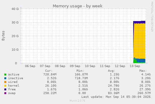 Memory usage